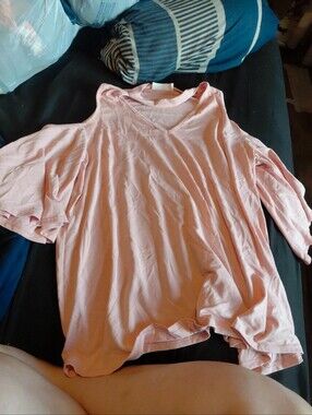 Lavender Field Off the Shoulder Blouse